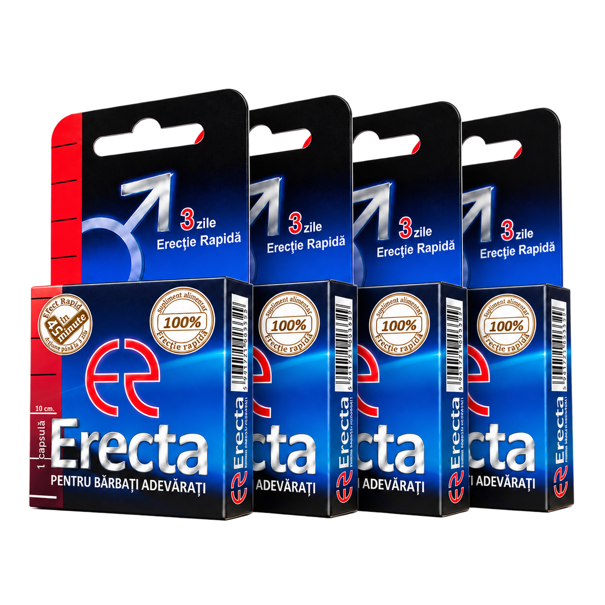 ERECTA Capsula - Varianta de Test pentru Prima Incercare